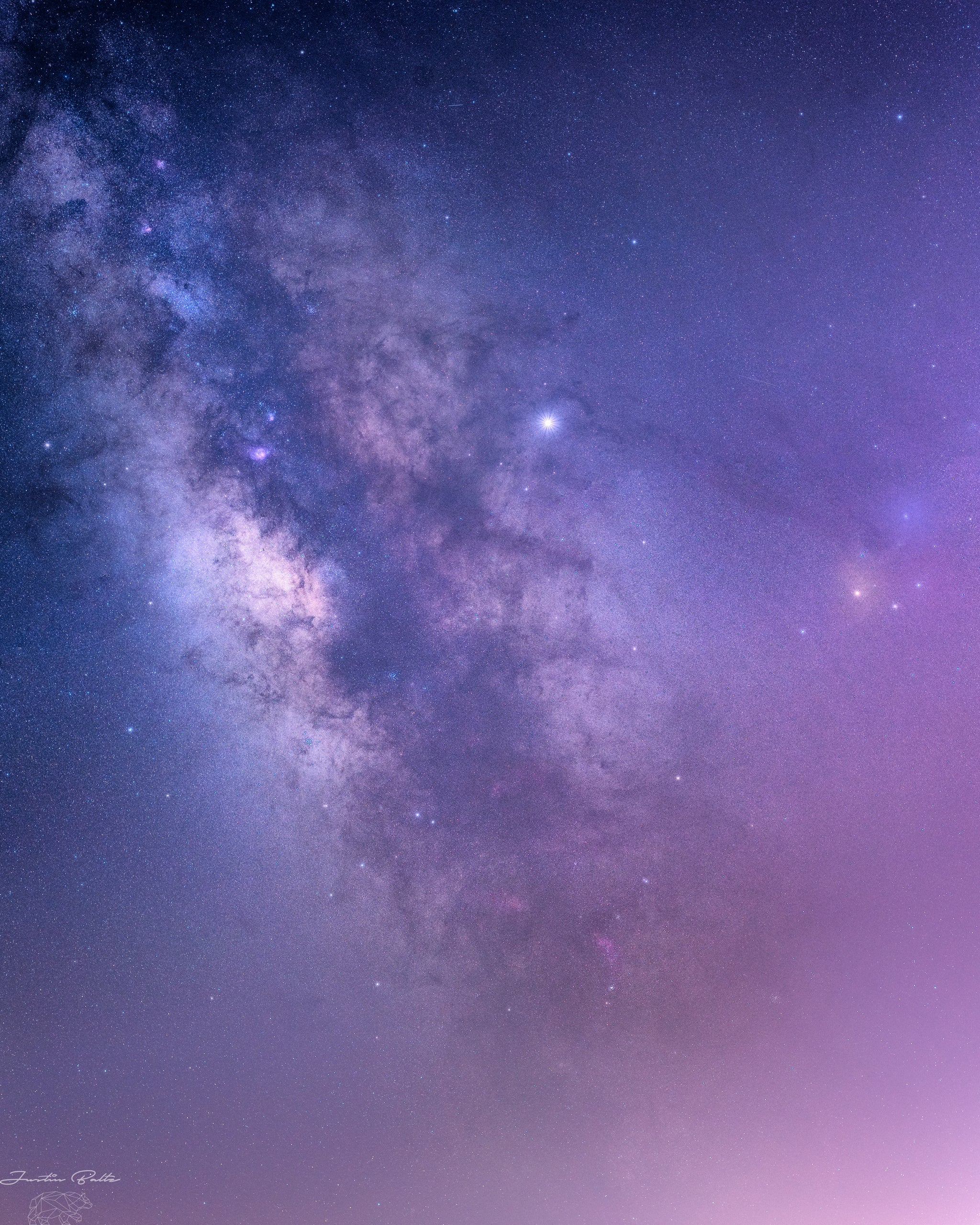 50mm Tracked Milky Way – JustinBaltzPhotography