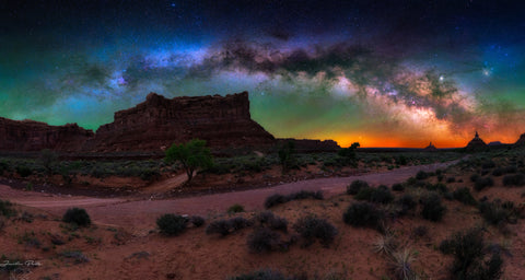 Utah Pano Milky Way