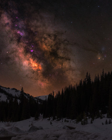Snowy 50mm Milky Way